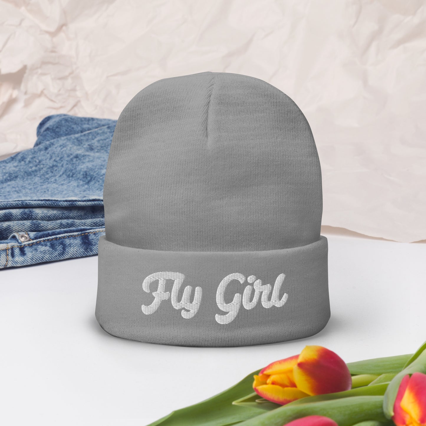 FG Embroidered Beanie