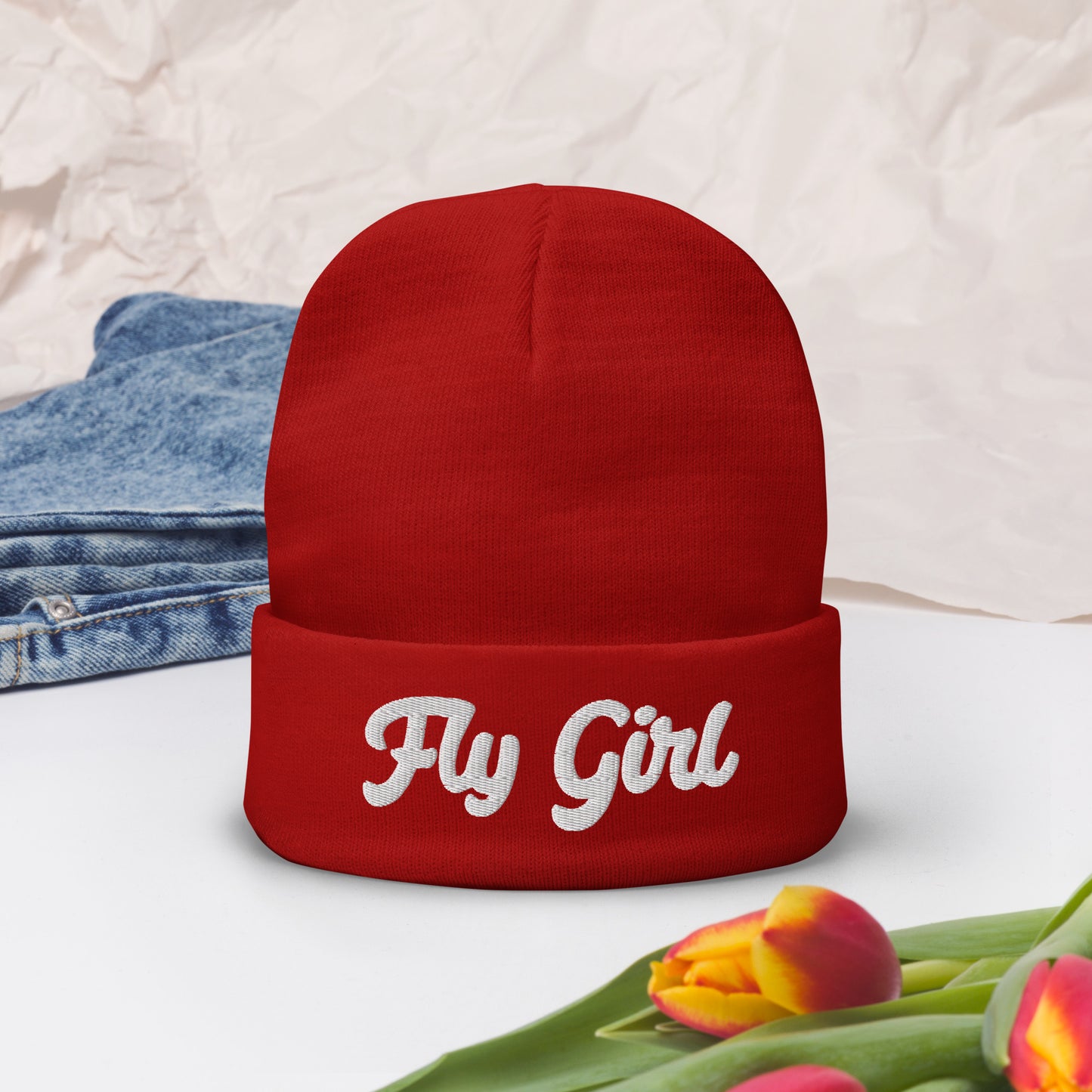 FG Embroidered Beanie