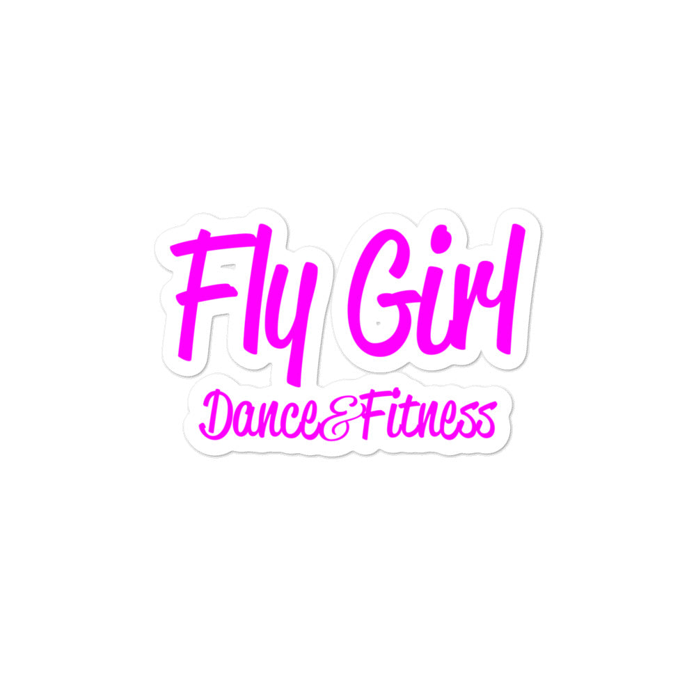 Fly Girl Bubble-free stickers