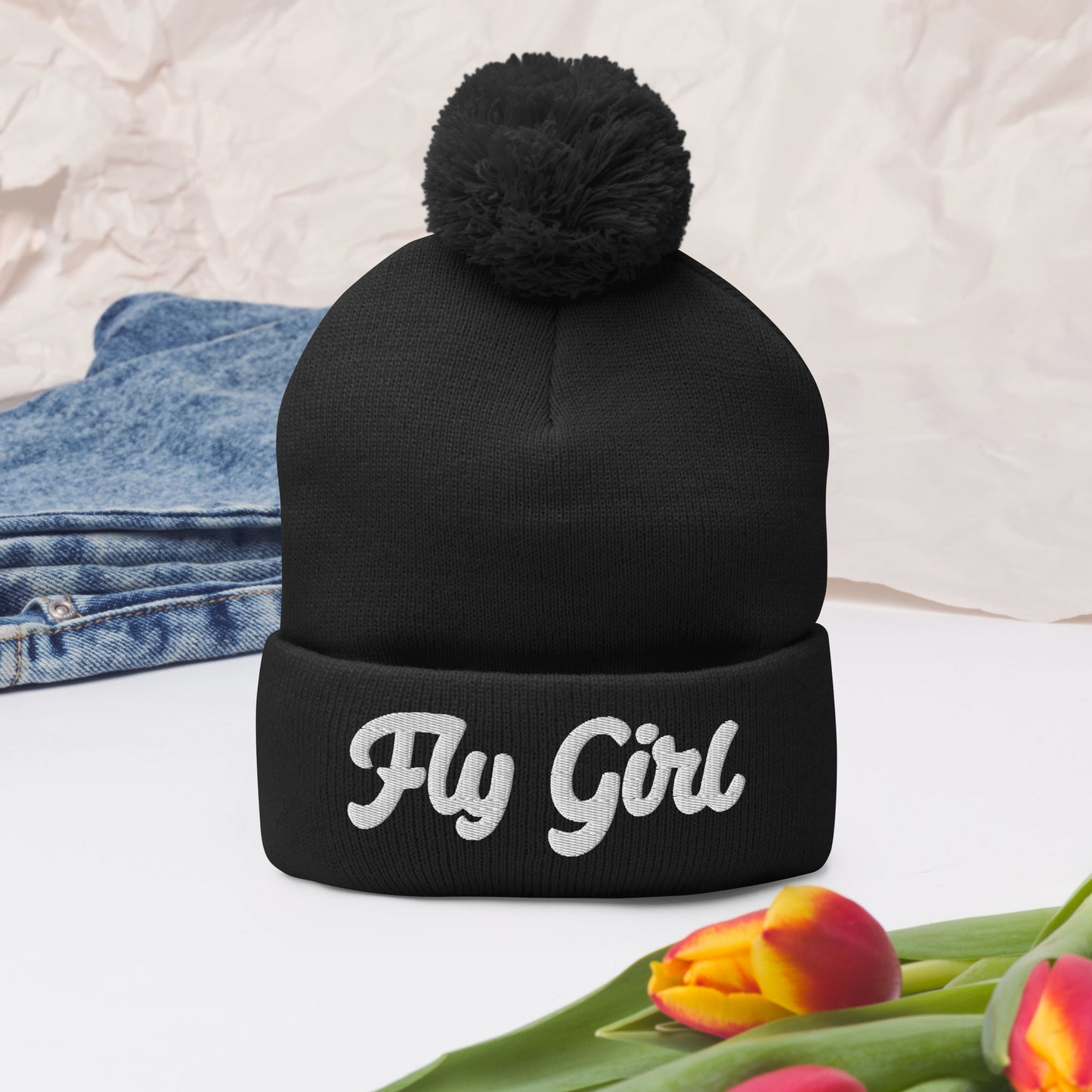 FG Pom-Pom Beanie