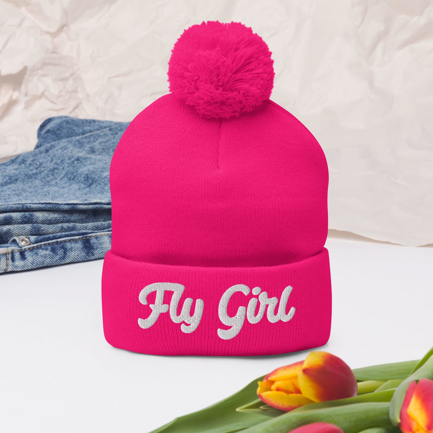 FG Pom-Pom Beanie