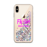 Fly Girl Liquid Glitter Phone Case