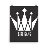 Girl Gang Photo paper poster