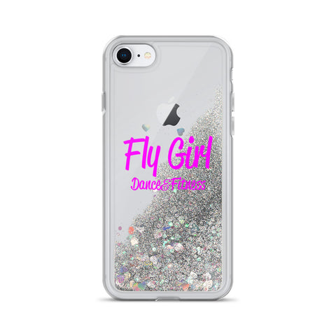 Fly Girl Liquid Glitter Phone Case